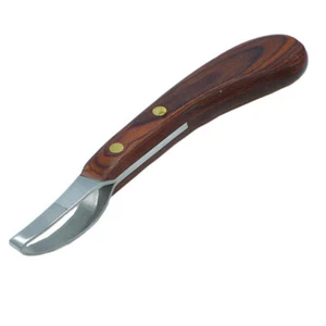 Farrier Hoof Knife Classic Loop Blade Stainless Steel - Picture 1 of 5