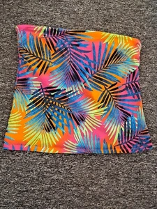 Womens Multicoloured Printed Boobtube Size 16 George - Picture 1 of 9