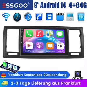 Android14 Für VW T6 Transporter Multivan KAM+ CarPlay Autoradio Navi +GPS WIFI - Bild 1 von 13