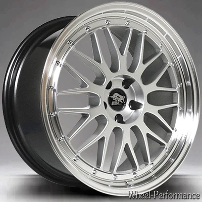 18 Zoll UA3 Stufentiefbett Alufelgen 8,5x18 5x120 ET35 silber für BMW - Bild 1 von 4