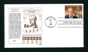 Sc. 2513 Dwight D. Eisenhower FDC - LRC Cachets - Picture 1 of 1