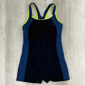 Enjoy The Sunshine 1-teiliger Racerback sportlicher Wettkampf Aerobic Badeanzug M - Bild 1 von 9