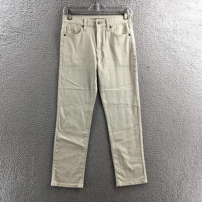 U.S. Polo Assn. Женские узкие джинсы 12 бежевые из хлопковой смеси джинсовая ткань на молнии средняя посадка - Изображение 1 из 4