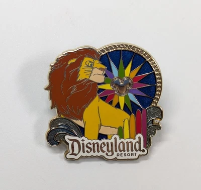 2016 AAA Travel Disneyland Resort World of Color Simba Disney Trading Pin 83799 - Image 1 of 4