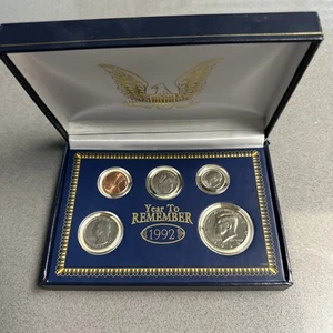 American Coin Treasures Year To Remember Coin Box Set 1992 - Picture 1 of 7