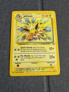 Pokémon TCG Jolteon Jungle 4/64 Holo Unlimited Holo Rare - Bild 1 von 9