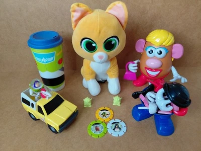 Toy Story Figures Bundle, Pizza Planet Truck, Buzz Cup, Sox Plush Mr Potato Head - Image 1 of 4