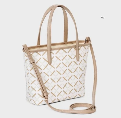 * Новый * новый день ™ мини с покрытием холст сумка с короткими ручками - Изображение 1 из 4