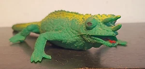 Vintage Rubber Lizard Iguana 11" Monster Imperial Toys, Bead Filled - Picture 1 of 4