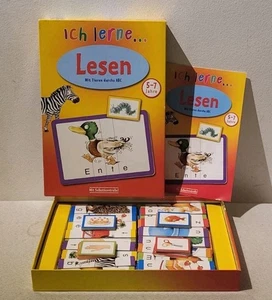 Ich lerne... Lesen - Mit Tieren durchs ABC, Kinderspiel, Lernspiel, Bookmark - Bild 1 von 9
