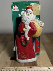 Vintage Christmas Santa Claus Figurine By Holiday Traditions. - Picture 1 of 3