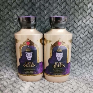 2 NEW Bath & Body Works Evil Queen Disney Villains Body Wash Gel 10 fl oz 295ml - Picture 1 of 2