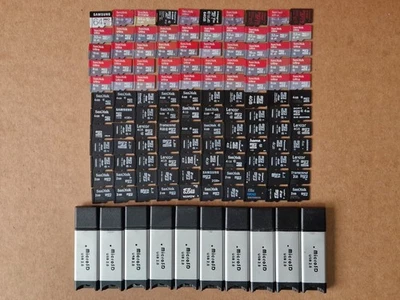 120 x 64GB 32GB 16GB 8GB 4GB 2GB MICRO SD SDHC Memory Cards Bulk Job Lot - Image 1 of 2