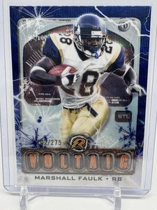 2024 Topps Resurgence Marshall Faulk Voltaic Surge /275 (E850) - Picture 1 of 3