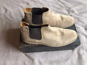 Kenneth Cole Men's Crepe Sole British Tan Suede Chelsea Boot Size 11 - Picture 1 of 5