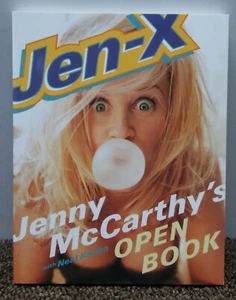 “Jen-X” Jenny McCarthy’s Open Book AUTOGRAPHED First Edition (1997, Paperback) - Picture 1 of 2