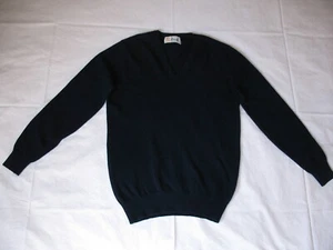 Jumper Sweater Pullover Pringle Navy Retro - Picture 1 of 10