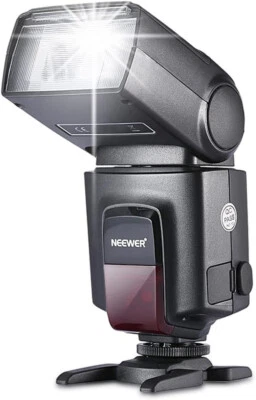 Neewer TT560 Flash Speedlite Digital Camera Speedlight w Standard Hot Shoe NEW! - Image 1 of 4