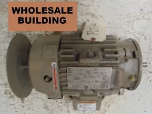 GE EXTRA SEVERE DUTY AC MOTOR, 5KS1456AB130, HP 1.5KW, FRAME 145TCZ, RPM 3490 - Picture 1 of 6
