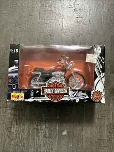 1997 MAISTO HARLEY DAVIDSON XLH Sportster 1200 Maßstab 1:18 Diecast Bike NEU - Bild 1 von 6