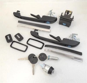 SCHLIESSZYLINDER TÜRGRIFF ZÜNDSCHLOSS HECKKLAPPENSCHLOSS - SATZ VW GOLF II MK2 - Bild 1 von 2