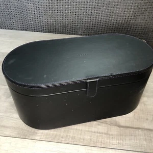 SOLO ESTUCHE DE ALMACENAMIENTO DE CUERO DYSON Airwrap negro púrpura - Imagen 1 de 5