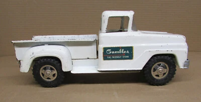 Camioneta pickup Tonka Gambles acero prensado juguete original antiguo Foto 1 de 4