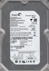 Seagate Barracuda 250GB 7200RPM SATA 3Gbps 3,5" LFF Festplatte ST3250820AS - Bild 1 von 1