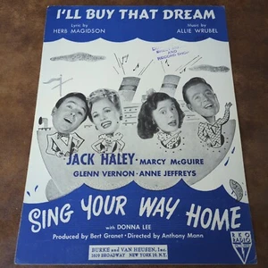 I'll Buy That Dream von Magidson Wrubel (Vintage Noten 1945) - Bild 1 von 3