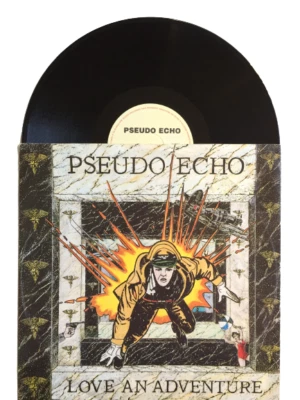 Pseudo Echo Vinyl Record Love An Adventure 12" 3 Track Extended Mix Promo Copy - Image 1 of 4