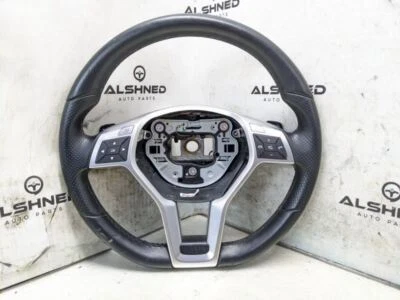 14-15 Mercedes-Benz E350 Steering Wheel w/ Control Buttons 17246043039E38 *ReaD* - Image 1 of 4