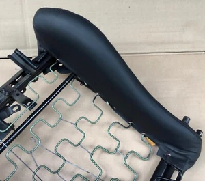 BMW E30 M3 Y Cabrio Asiento Deportivo Funda Tu Cuero Negro Equipo M-TECHNIC Bbs - Picture 1 of 3