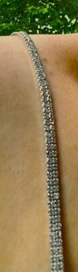 Bra Straps Rhinestone Diamond Ladies Accessories. - Picture 1 of 4