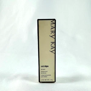 Mary Kay Satin Lips Lippenbalsam Tube - Volle Größe 0,3 Unzen Neu im Karton 031559 - Bild 1 von 7
