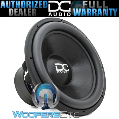 DC AUDIO XL M4 ELITE 18 D1 18" SUB 4400W DUAL 1-OHM SUBWOOFER BASS SPEAKER NEW - Image 1 of 4