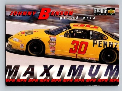 1997 Collector's Choice #80 Johnny Benson's Car - Image 1 of 2