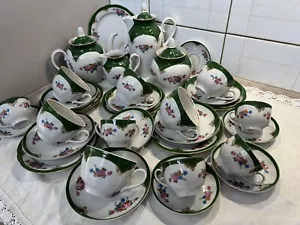 Dulevo Kaffee Und Tee Service Porzellan Wie Lomonossow 33-teilig im Top Zustand - Bild 1 von 9