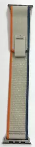 Bracelet Apple Watch authentique boucle de trail (49 mm) orange/beige M/L - Photo 1 sur 5