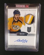 2013-14 Dominion Hockey FACTORY SEALED #169 Austin Watson RC AUTO JERSEY 136/299