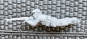 28mm WW2 US GI Ranger Airborne Army HQ Pathfinder Winter Bastogne Bulge (C) - Bild 1 von 4