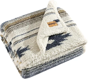 Wrangler Throw Blanket Ultra Soft Plush Home Decor, 50" X 60", Coyote Sands Brow - Picture 1 of 12