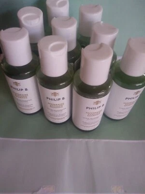 PHILIP B Peppermint Avocado Shampoo 2oz -Lot of 3 New Sealed bottles  - Image 1 of 4
