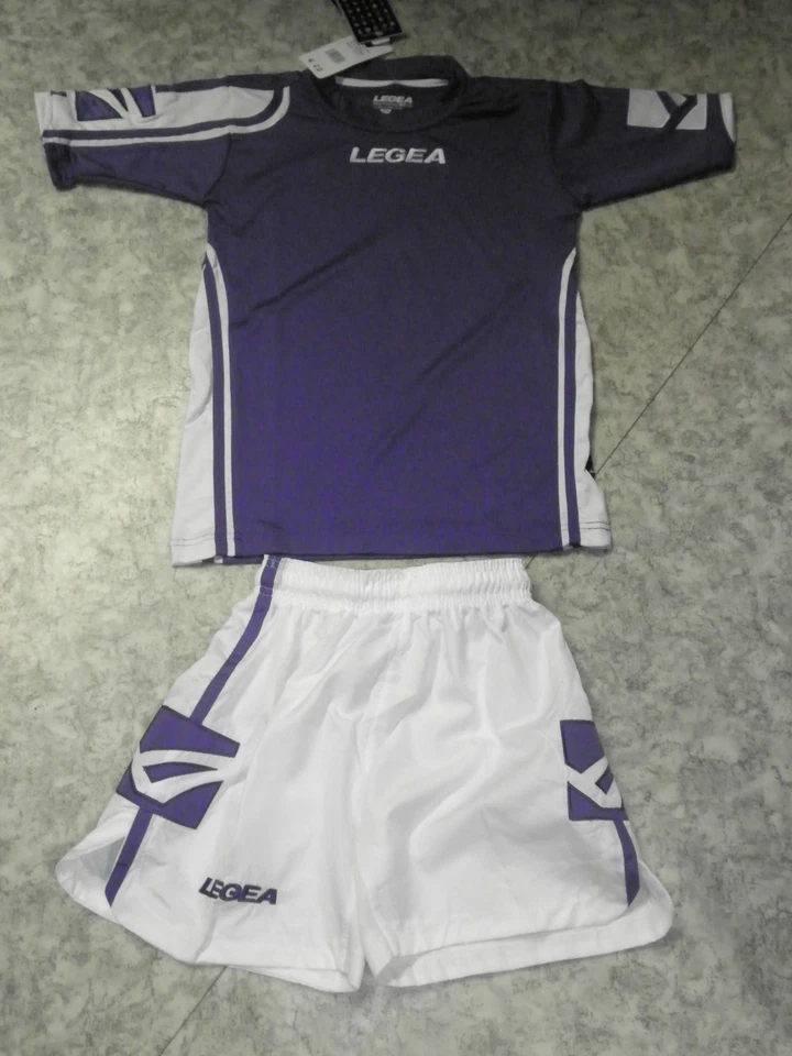 AKTION ! Trikot-Set COLONIA v LEGEA lila / weiß , 3XS,2XS,XS