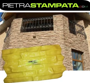 👍 stampo per MURO stampato INTONACO stampato PIETRA stampata CEMENTO stampato👍 - Picture 1 of 3
