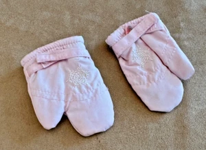 My Twinn Doll clothing Pink Mittens gloves snowflake 23" vintage girl snow suit - Picture 1 of 4
