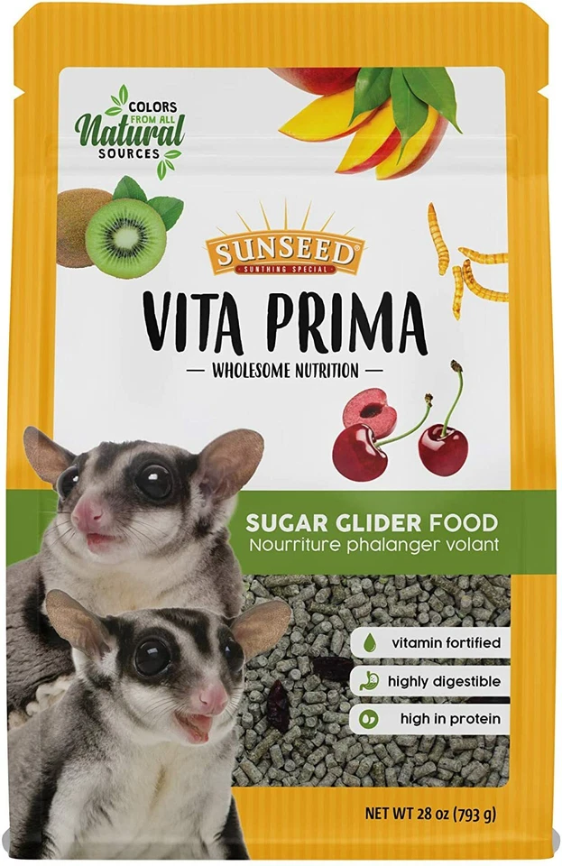 Sun Seed Vita Prima Sunscription Sugar Glider Food net weight 1.75 lbs