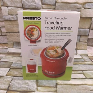 Presto Nomad Traveling Food Warmer Mason Jar New in Box Free FACTORY SEALED NIB - Picture 1 of 5