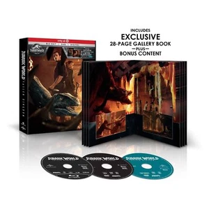 JURASSIC WORLD: FALLEN KINGDOM BLU RAY / DVD & DIGITAL TARGET EXCLUSIVE...NEW! - Picture 1 of 2