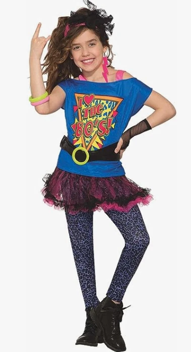 Disfraz de Halloween totalmente años 80 Foto 1 de 1