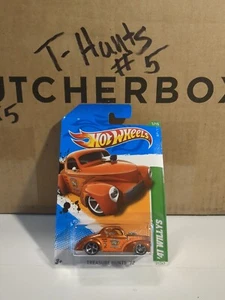 HOT WHEELS-TREASURE HUNT-41 WILLYS--2012 (1/15)-SEALED ON CARD - Picture 1 of 7
